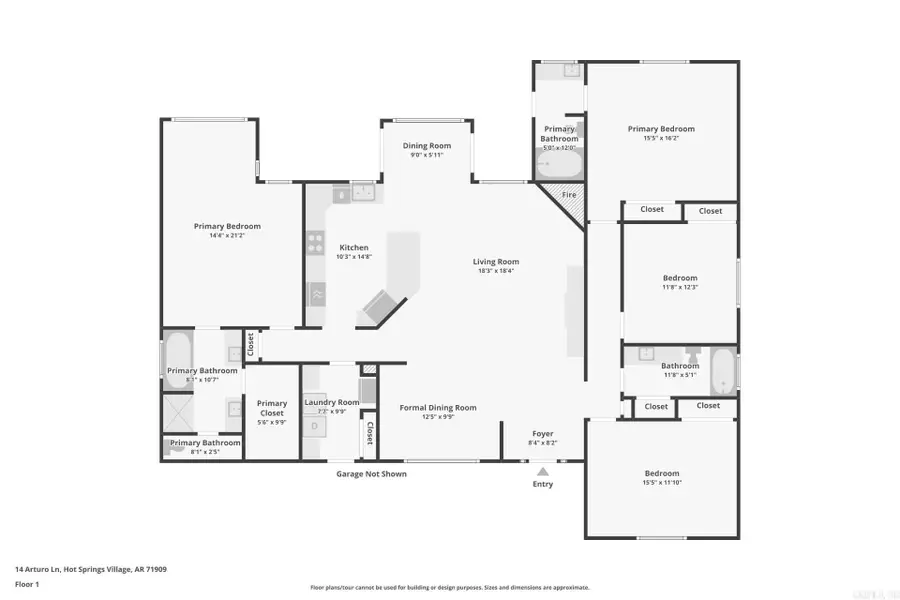 14 Asombroso Lane, Hot Springs Village, AR 71909 - #2