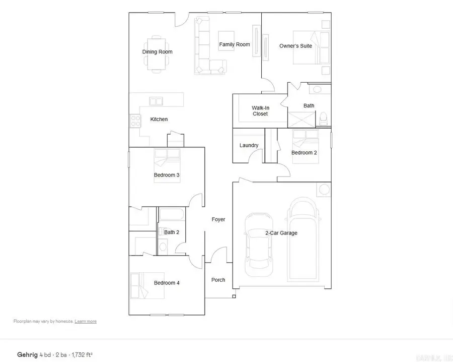 15160 Thompson Branch Trail, Hensley, AR 72065 - #2