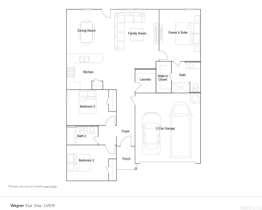 15129 Thompson Branch Trail, Hensley, AR 72065 - #2