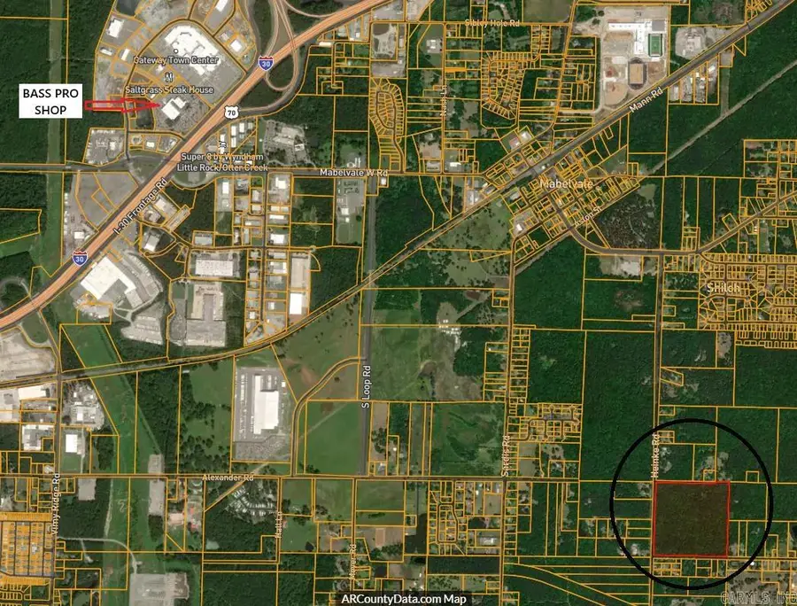 10 Acres Taliaferro Street, Mabelvale, AR 72103 - #3