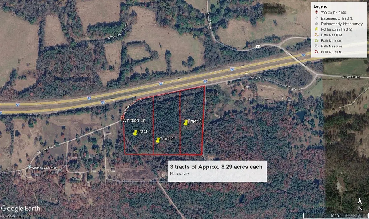 8.29 Acres Whitson Lane (tract 1), Ozark, AR 72949 - #1