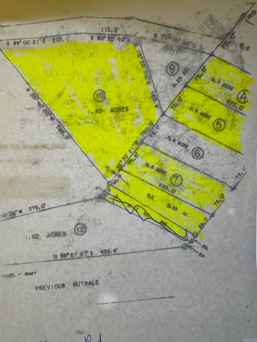 Lots4,5,7,8A,10 Evans Road, Des Arc, AR 72040 - #2