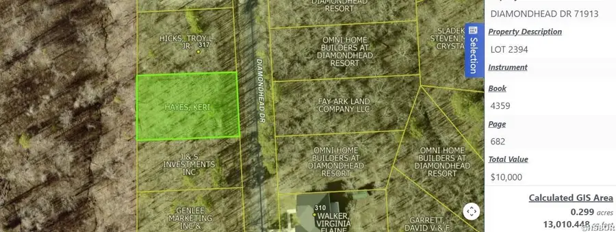 Lot 2394 Diamondhead Drive, Hot Springs, AR 71913 - #2
