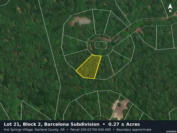 Manacor Lane #Lot 21, Hot Springs Village, AR 71909