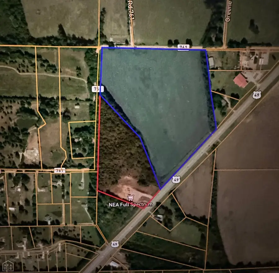 28 Acres Hwy 49n & 761 Rd, Brookland, AR 72417 - #3