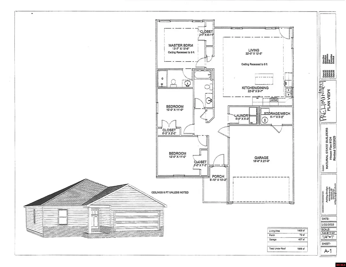 1426 HOBBS COURT, Mountain Home, AR 72653 - #1