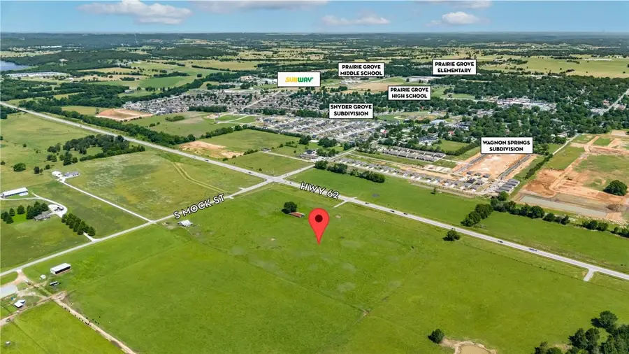 11.5 +/- AC Tract A Hwy 62 & Hogeye Road, Prairie Grove, AR 72753 - #3