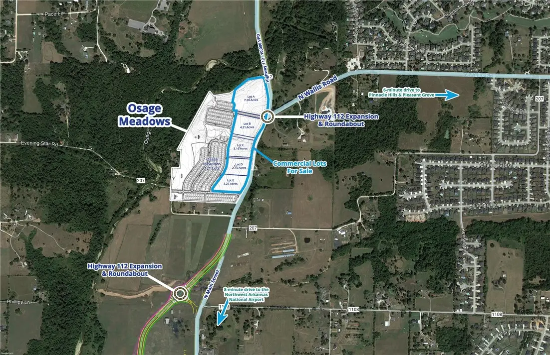 Hwy 112 And N Wallis Road #Lot D, Cave Springs, AR 72718 - #1