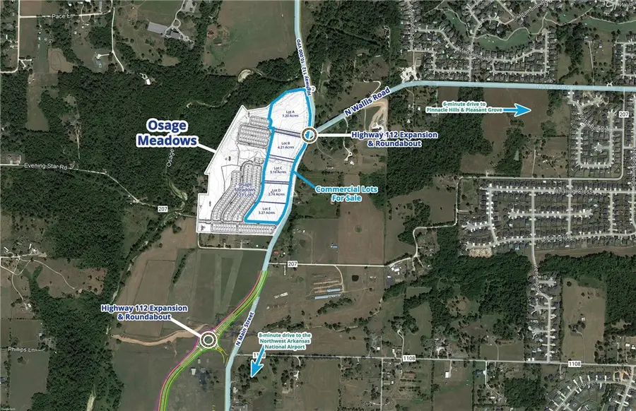 Hwy 112 And N Wallis Road #Lot E, Cave Springs, AR 72718 - #3
