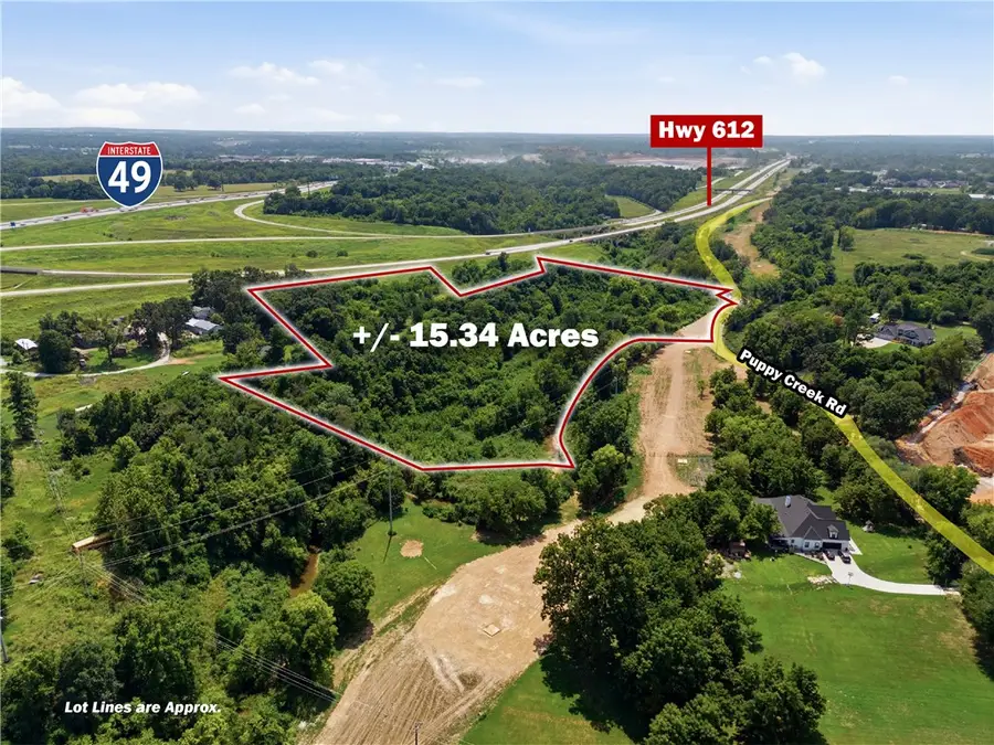 Lot 2 Puppy Creek Road #15.34 AC, Lowell, AR 72745 - #2