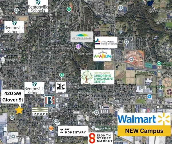 420 SW Glover Street, Bentonville, AR 72712