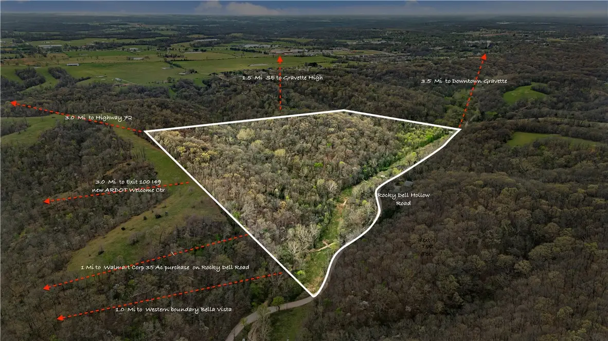 Rocky Dell Hollow Road, Gravette, AR 72736 - #1