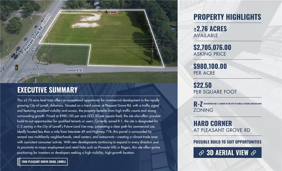 1566 Pleasant Grove Road, Lowell, AR 72745 - #2