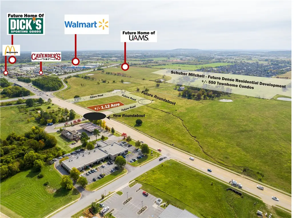 1.12 AC W Pleasant Grove Road #Lot 3, Rogers, AR 72756 - #1