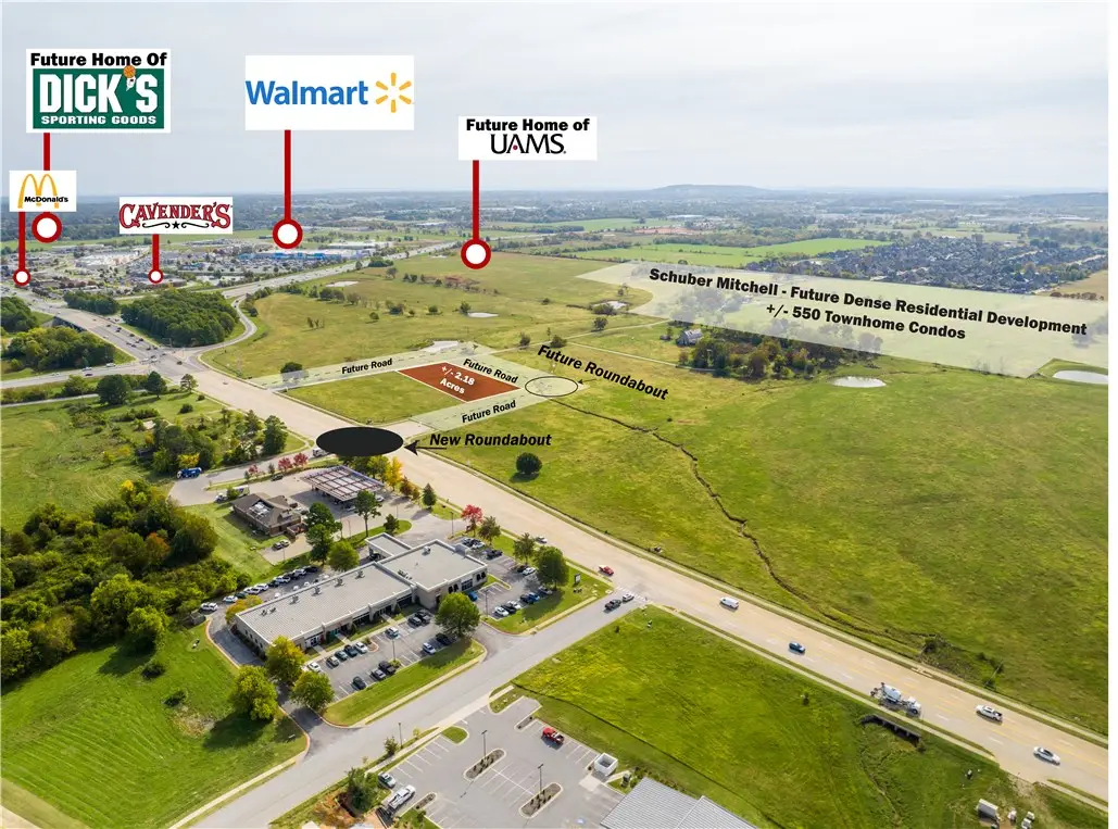 2.18 AC W Pleasant Grove Road #Lot 4, Rogers, AR 72756 - #1