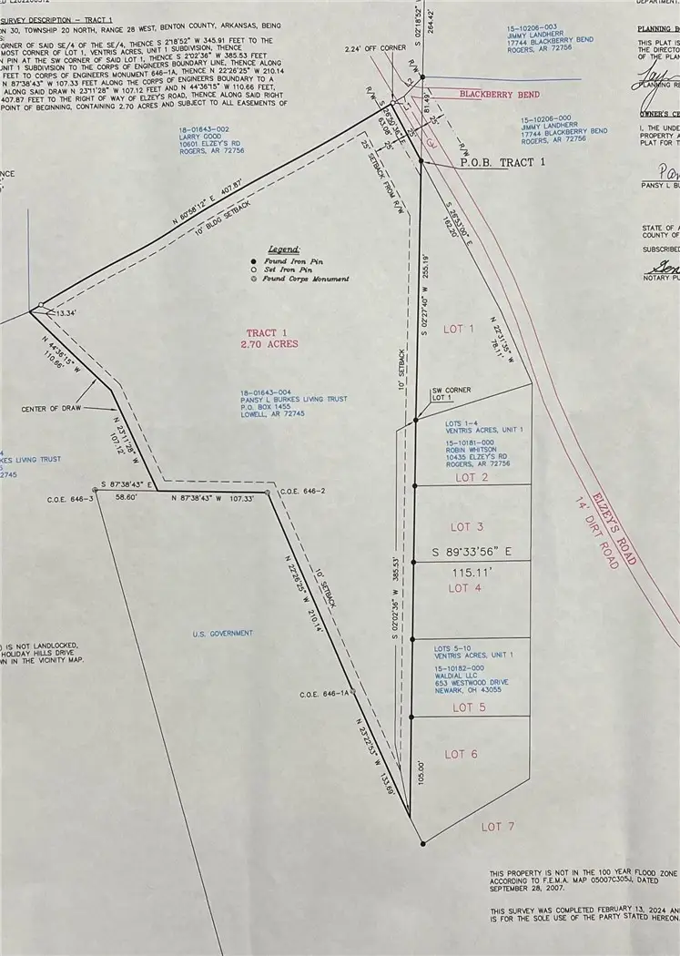TBD Elzeys Road, Rogers, AR 72756 - #2