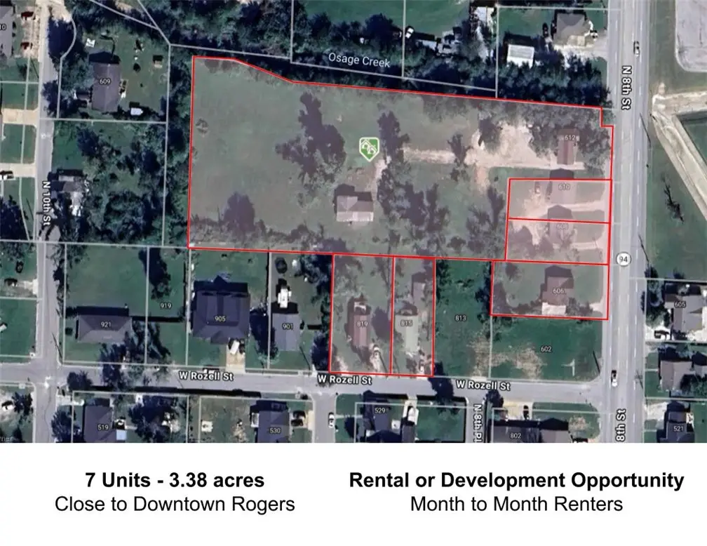 612 N 8th Street, Rogers, AR 72756 - #1