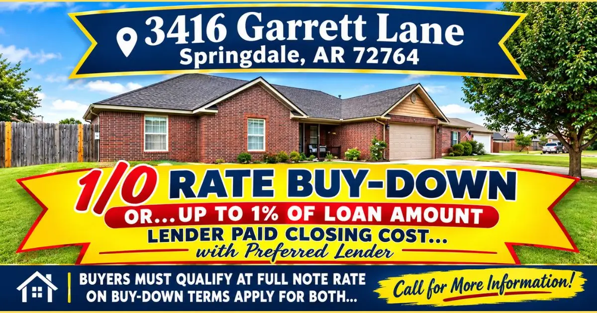 3416 Garrett Lane, Springdale, AR 72764 - #1