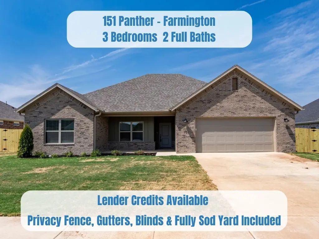 151 N Panther Avenue, Farmington, AR 72730 - #1