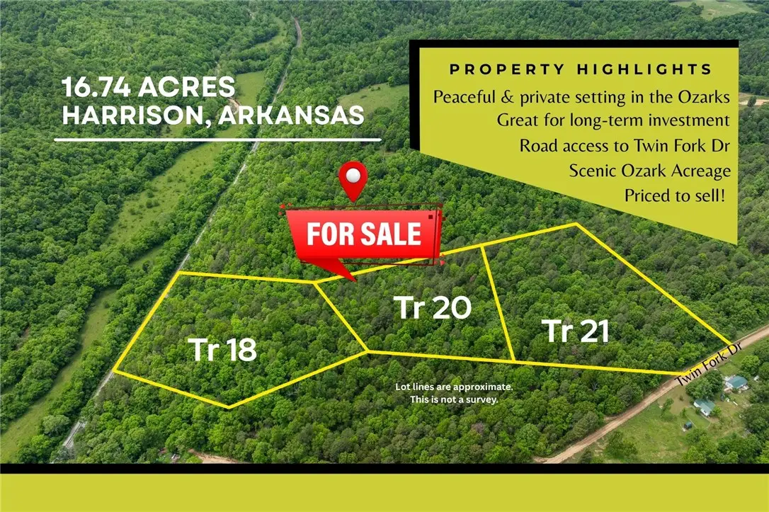 Twin Fork Drive, Tract 18, 20-21, Harrison, AR 72601 - #1