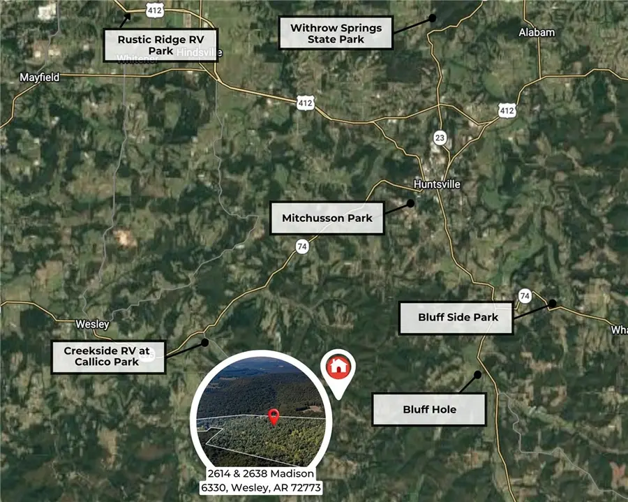 2614 & 2638 Madison 6330, Wesley, AR 72773 - #3