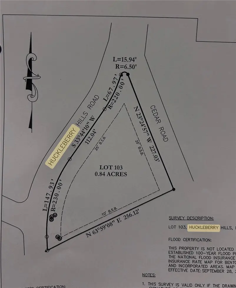 Huckleberry Hills Road, Rogers, AR 72756 - #3