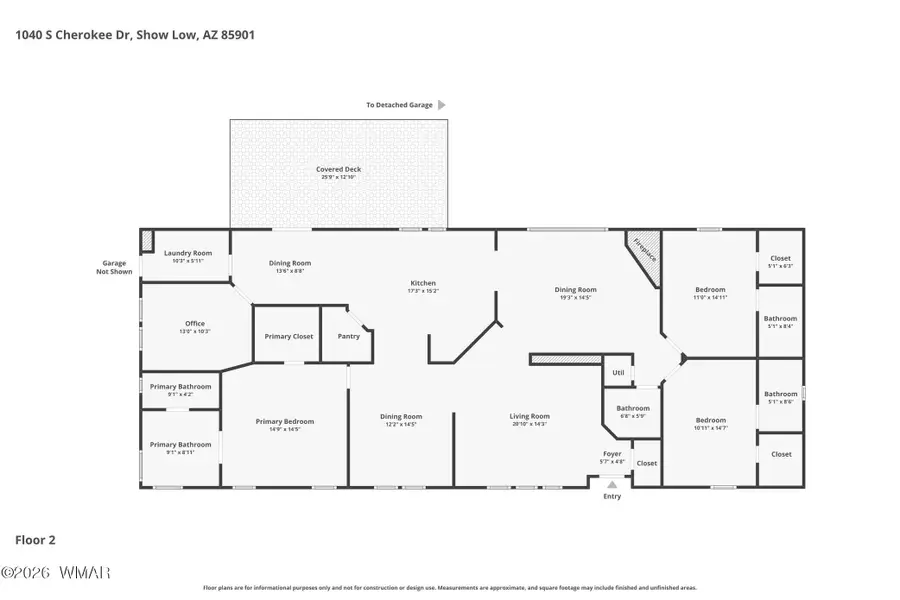 1040 S Cherokee Drive, Show Low, AZ 85901 - #2
