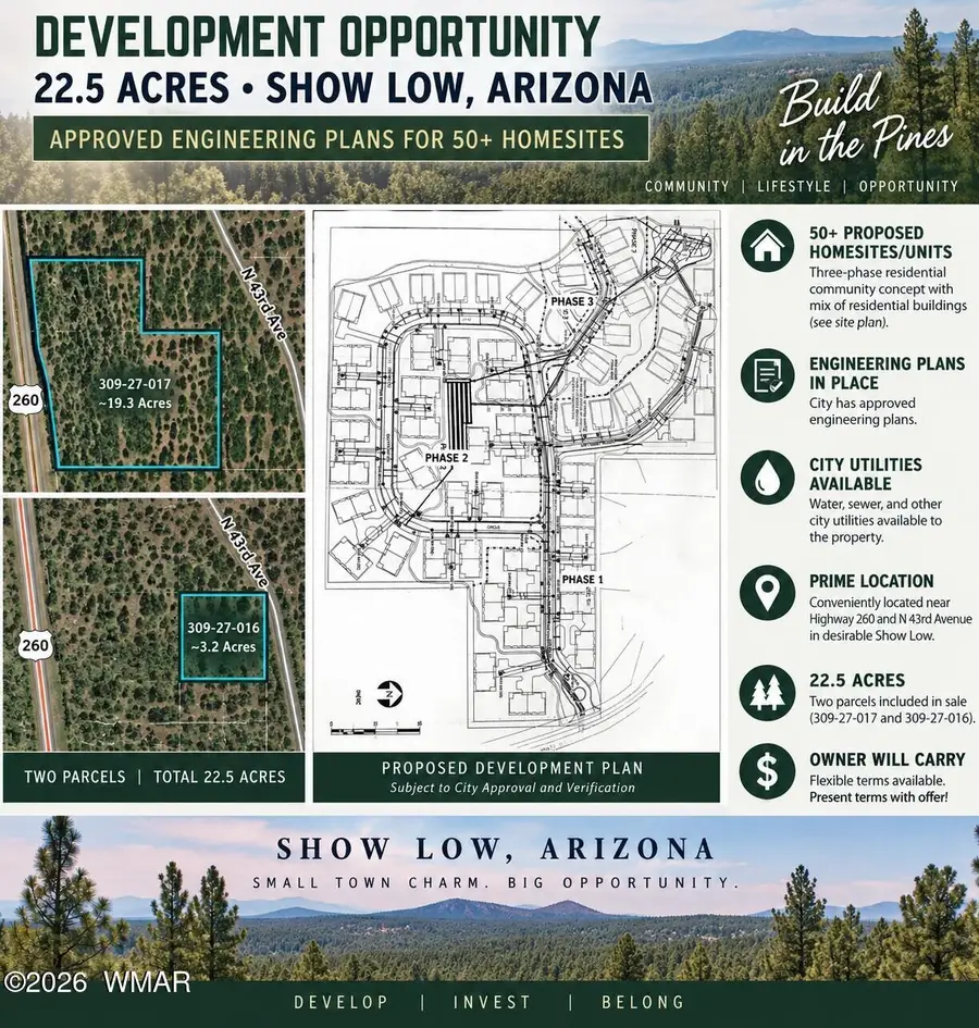 TBD N 43rd Avenue, Show Low, AZ 85901 - #3