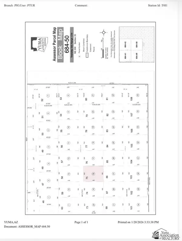 38347 TURQUOISE, Wellton, AZ 85352