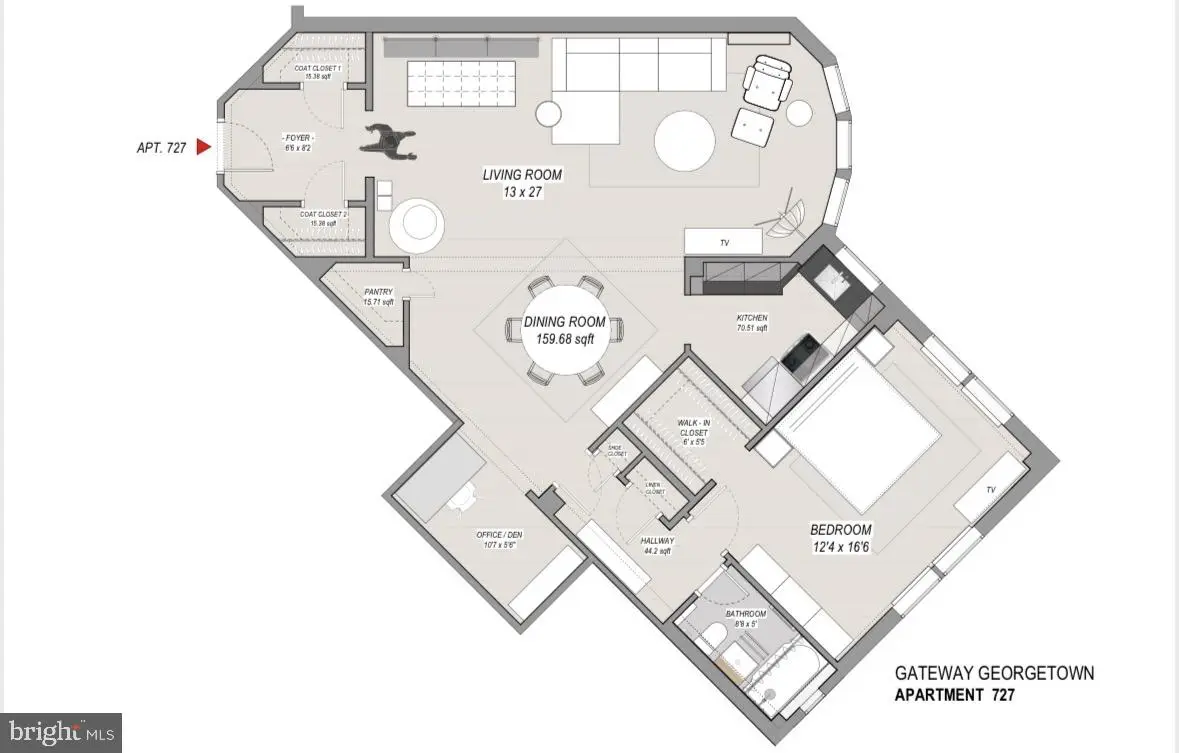 2500 Q St Nw #727, Washington, DC 20007 - #1