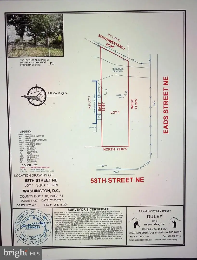 58th St Ne, Washington, DC 20019 - #1