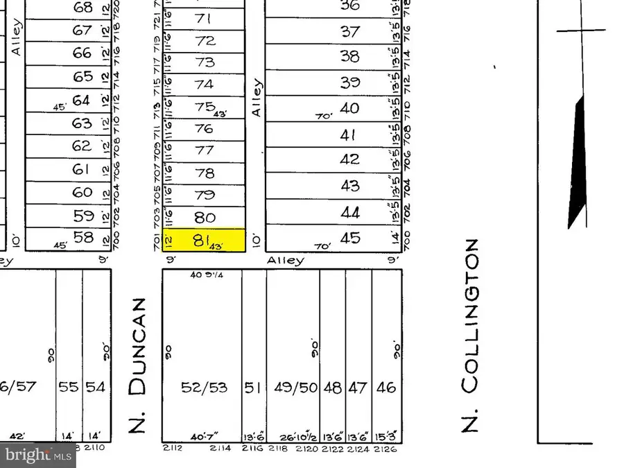 701 N Duncan St, Baltimore, MD 21205 - #2