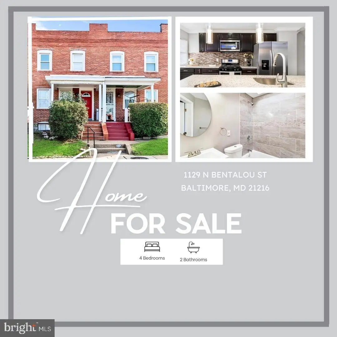 1129 N Bentalou St, Baltimore, MD 21216 - #1