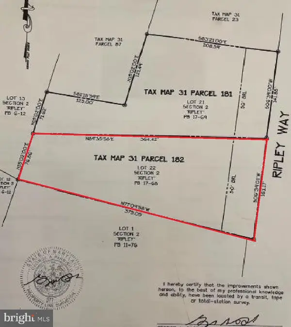 Lot 22 Parcel 182 Ripley Way, LA PLATA, MD 20646
