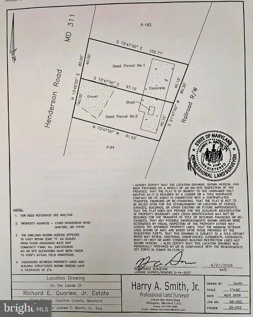 17485 Henderson Rd, Marydel, MD 21649 - #1