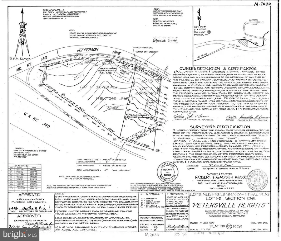 2513 Jefferson Pike, Jefferson, MD 21755 - #2