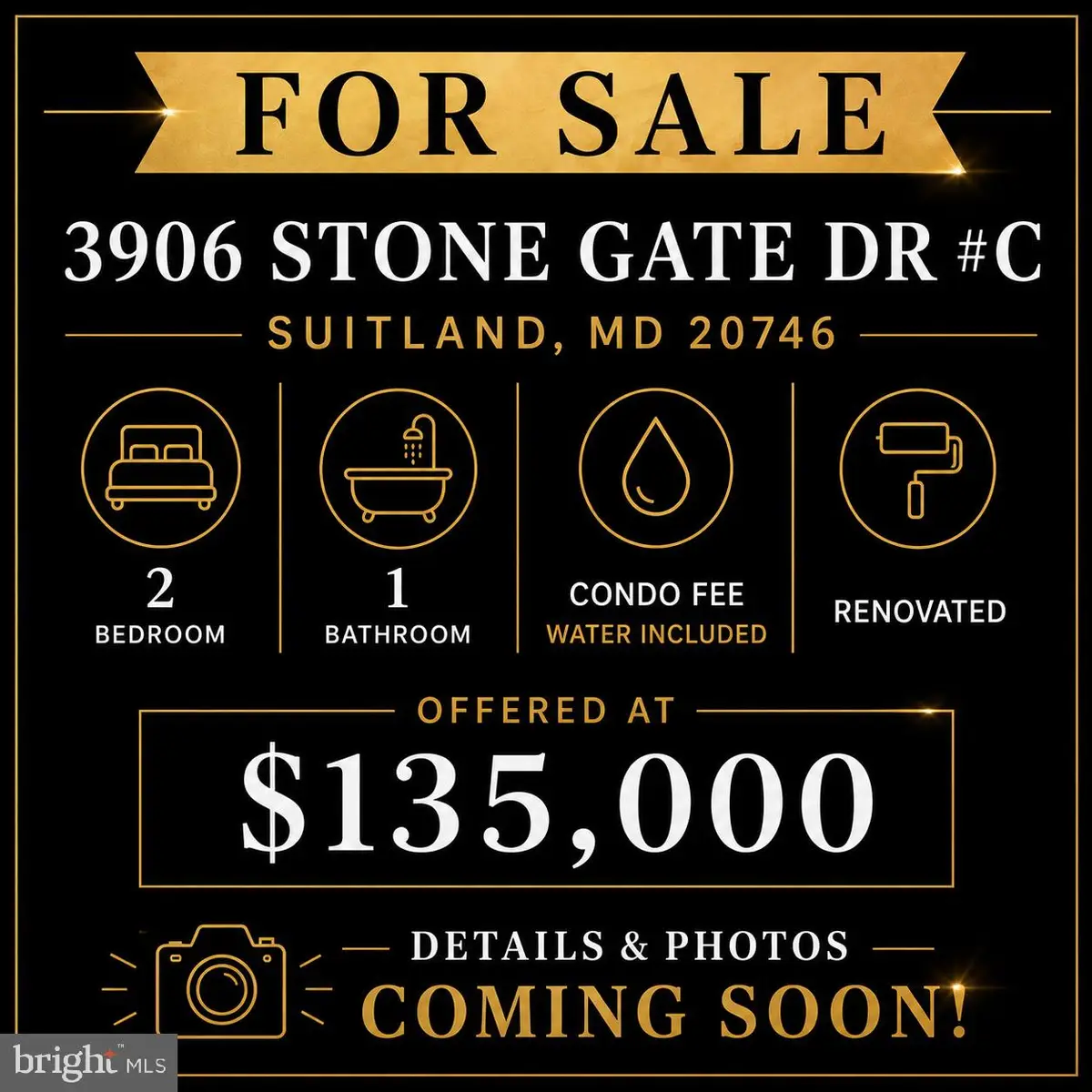 3906 Stone Gate Dr #c, Suitland, MD 20746 - #1