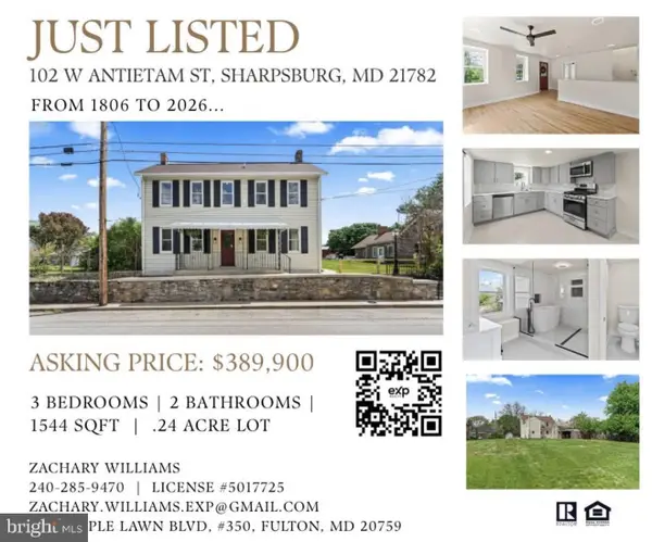 102 W Antietam St, SHARPSBURG, MD 21782