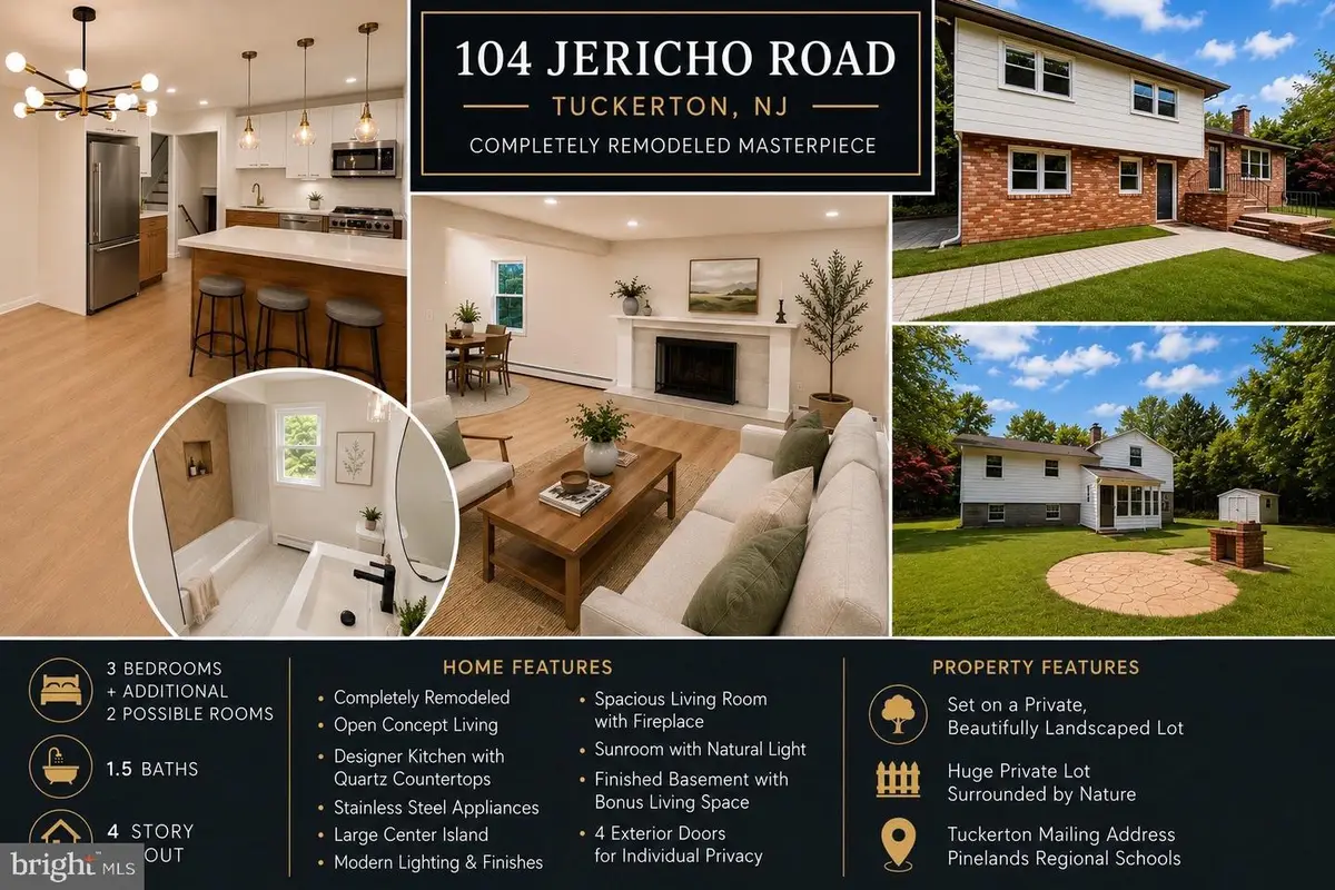 104 Jericho Rd, Tuckerton, NJ 08087 - #1
