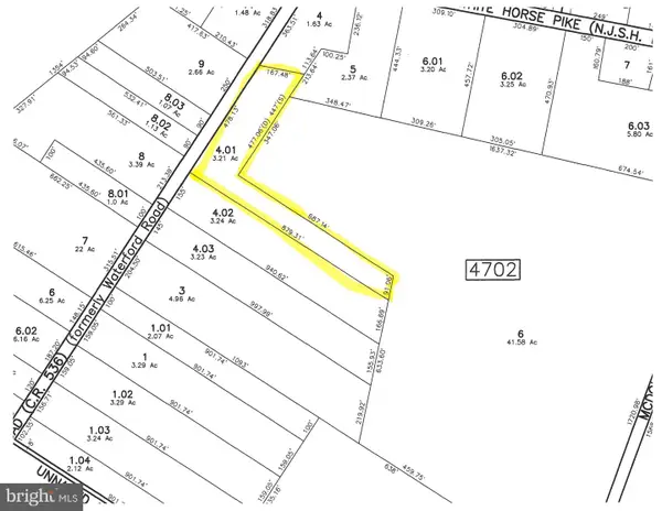 Lot 4.01 Pump Branch Rd, WATERFORD WORKS, NJ 08089