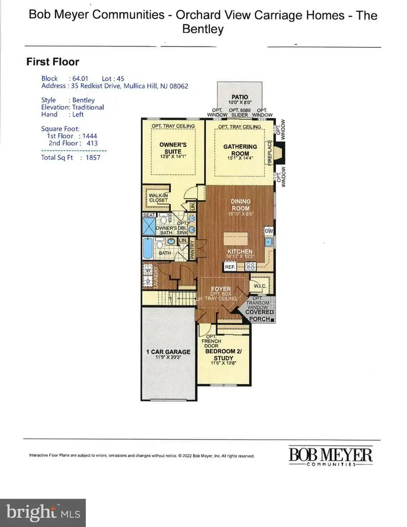 35 Redkist Dr, Mullica Hill, NJ 08062 - #2