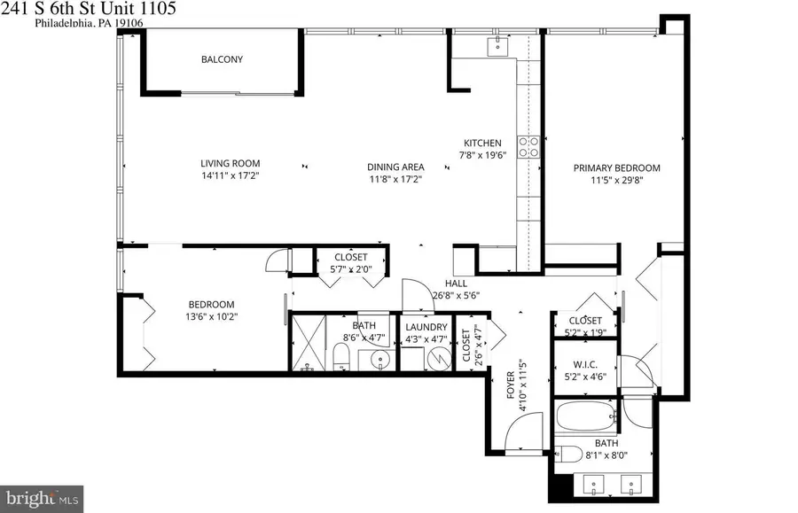 241 S 6th St #1105j, Philadelphia, PA 19106 - Image #2