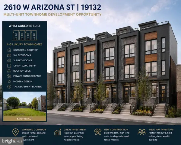 2610 W Arizona St, PHILADELPHIA, PA 19132