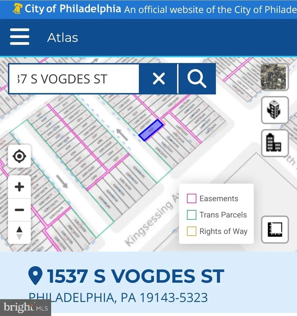 1537 S Vogdes St, Philadelphia, PA 19143 - #1