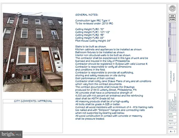 2144 E Letterly St, PHILADELPHIA, PA 19125