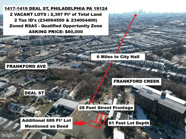 1417 Deal St, PHILADELPHIA, PA 19124