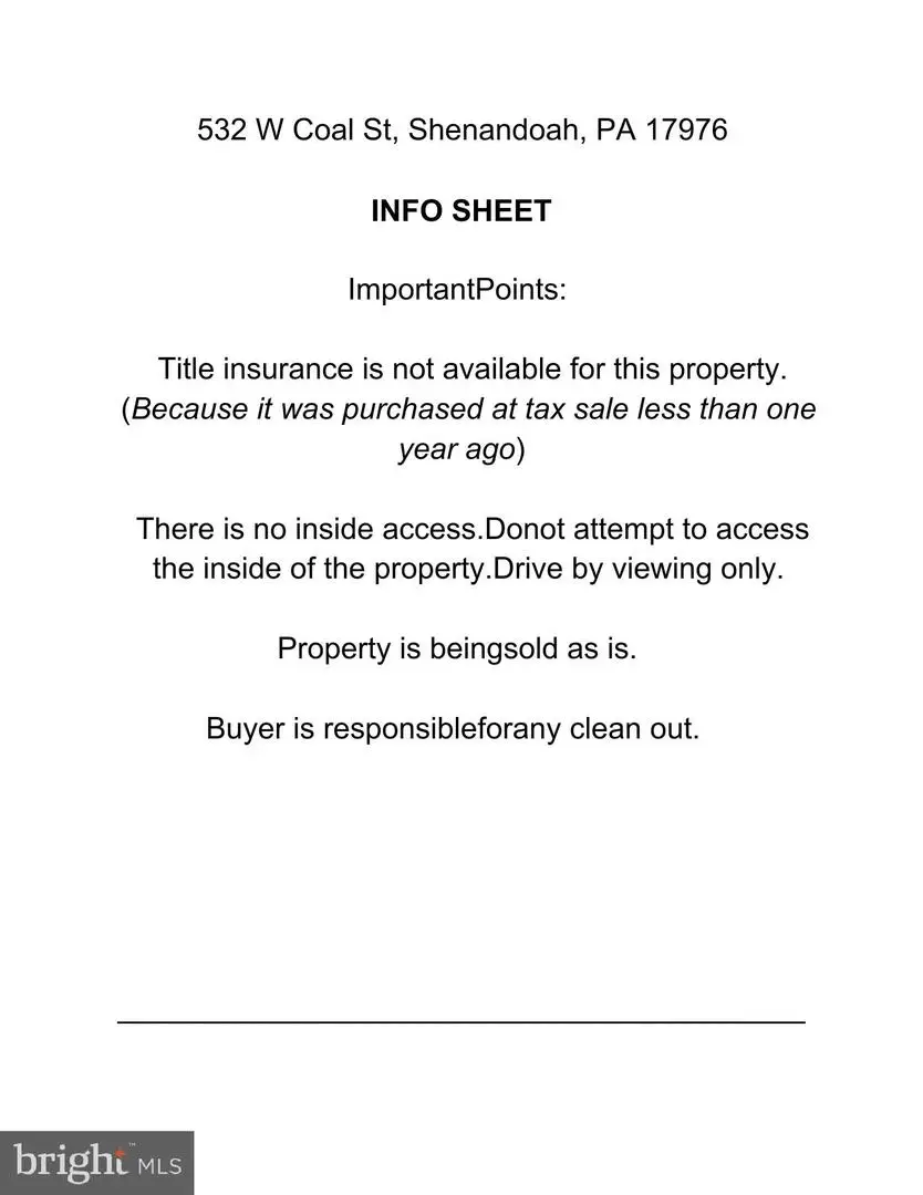 532 W Coal St, Shenandoah, PA 17976 - Image #2