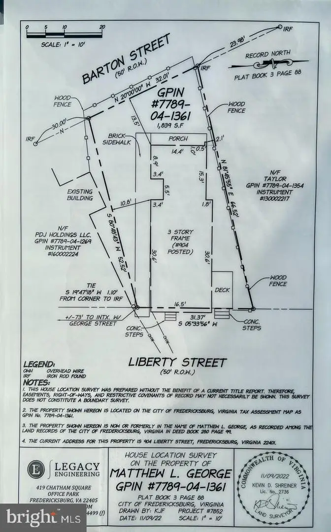 904 Liberty St, Fredericksburg, VA 22401 - #3