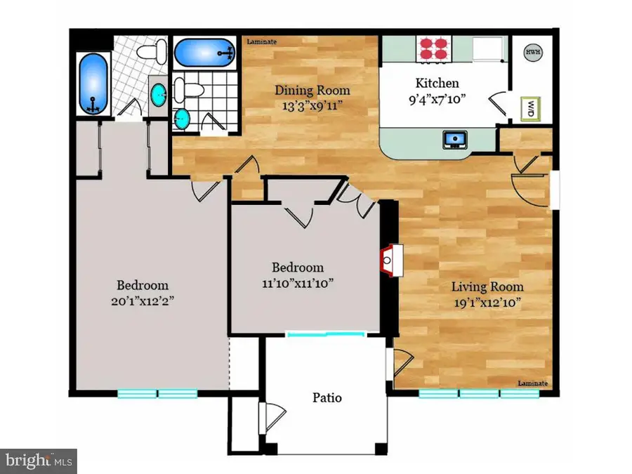 7711 Lafayette Forest Dr #02, Annandale, VA 22003 - #2