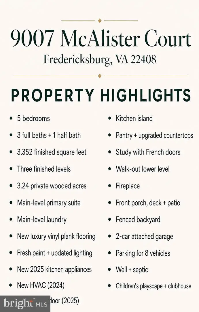 9007 Mcalister Ct, Fredericksburg, VA 22408 - #2